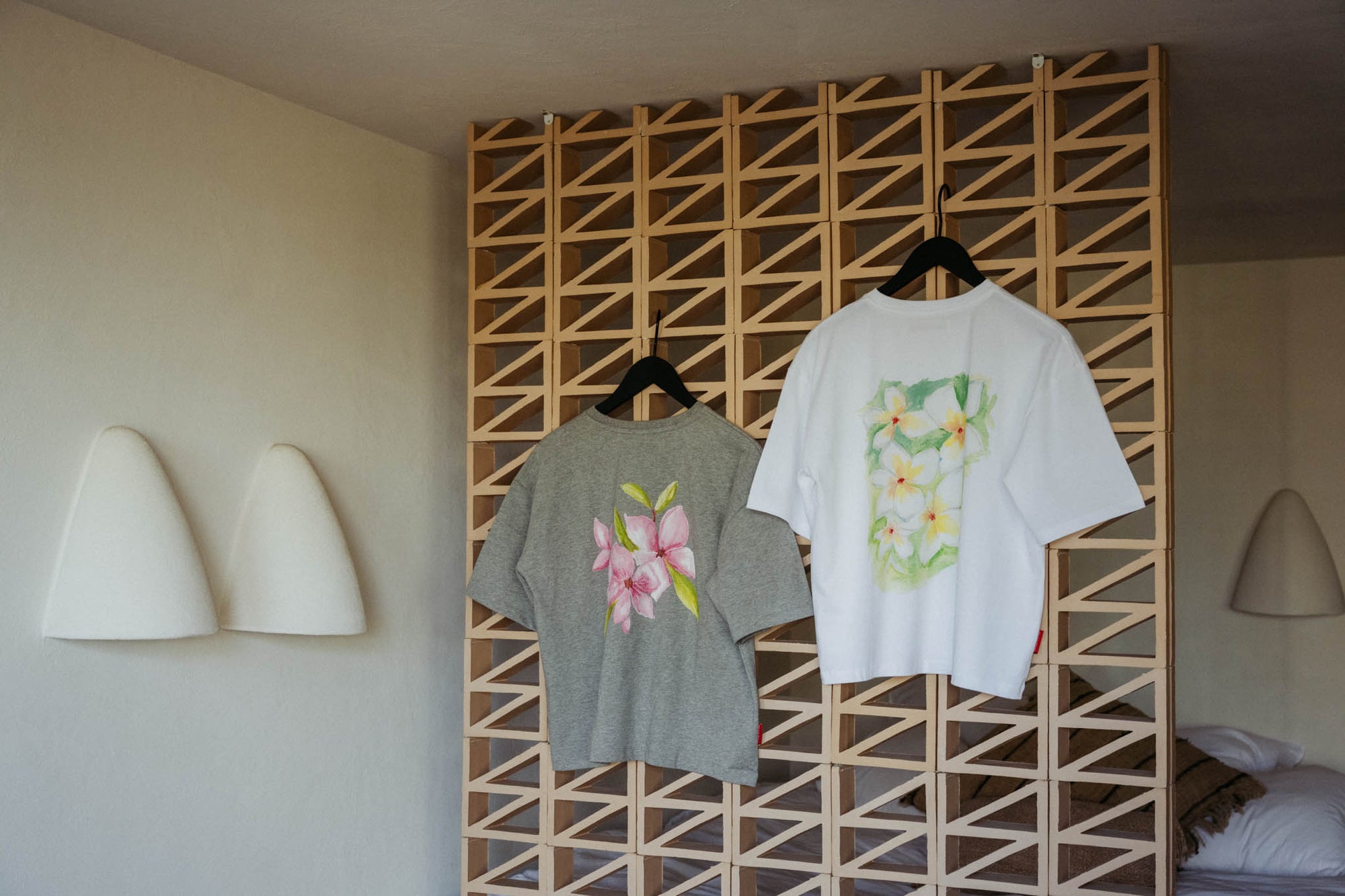 The Frangipani Tee - Grey Mélange